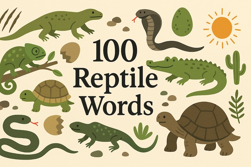 捕虫類 英語 サムネイル