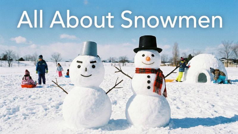 「雪だるま」は英語で？サムネイル