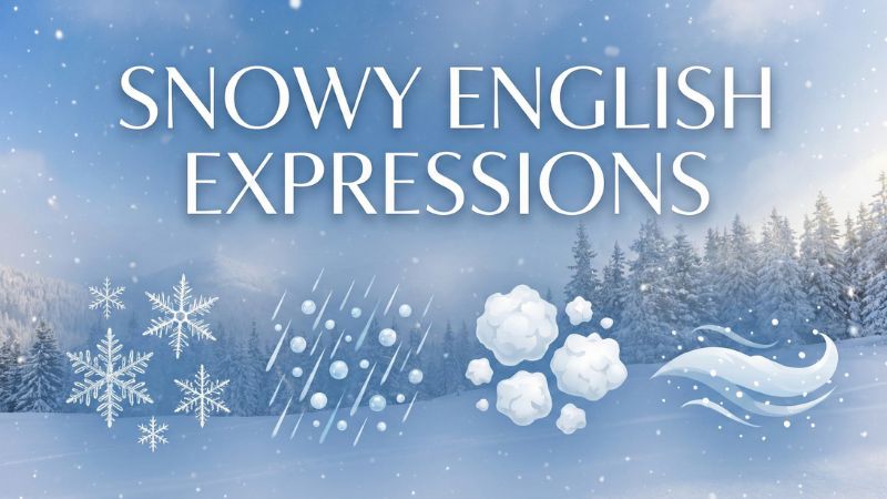 「雪」は英語で？サムネイル