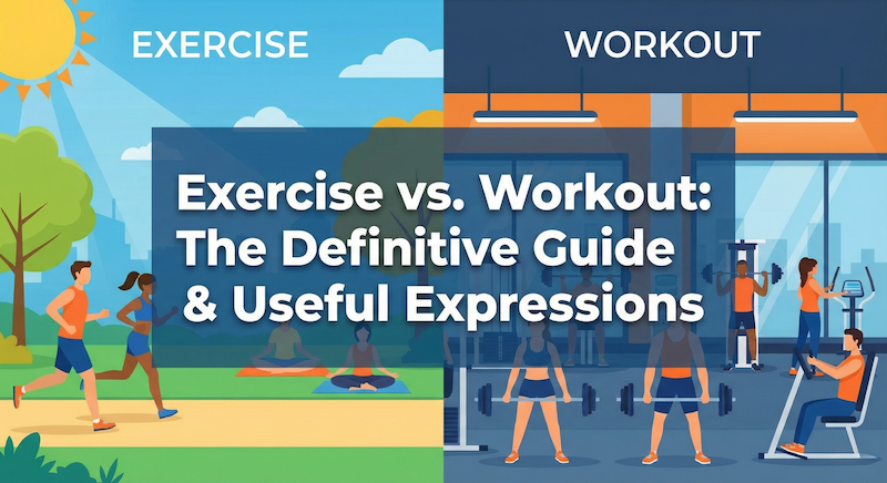 運動する 英語 サムネイル