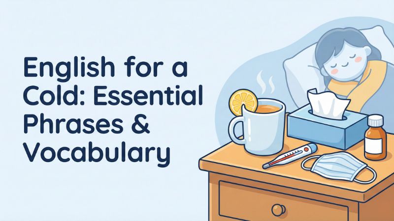 「風邪」は英語で？サムネイル