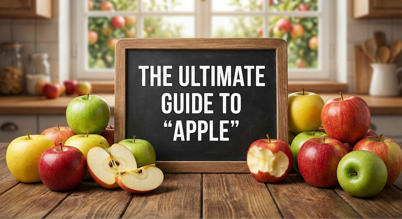 「りんご」英語 サムネイル