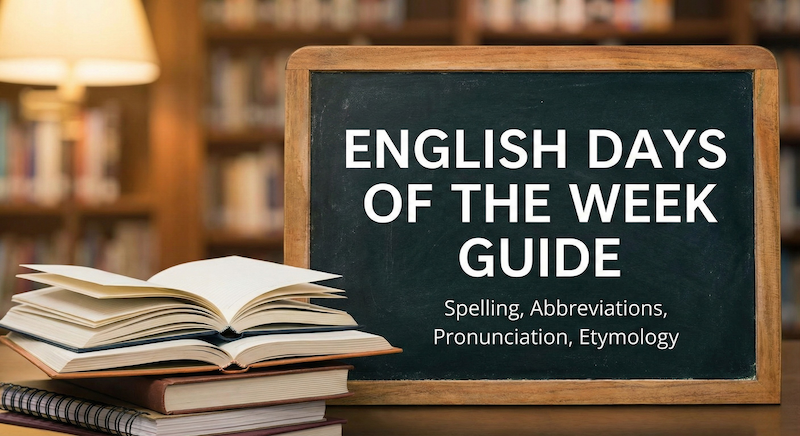 英語の曜日完全ガイド サムネイル