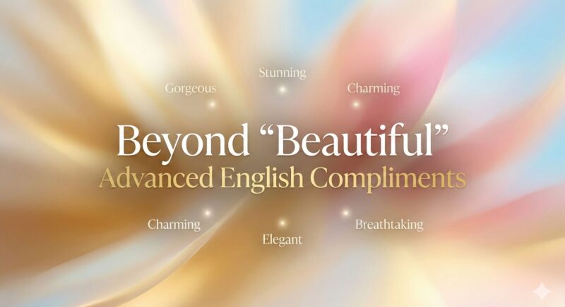 「あなたは美しい」を英語で?サムネイル
