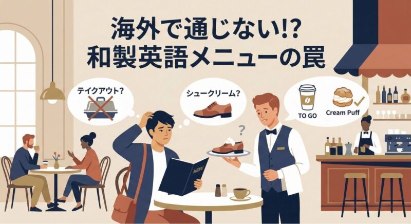 レストラン・食事関連の和製英語 サムネイル