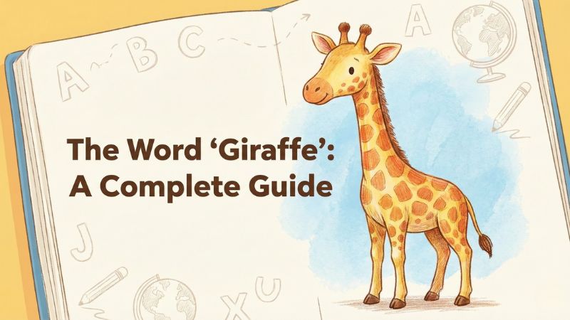 キリンは英語で？サムネイル