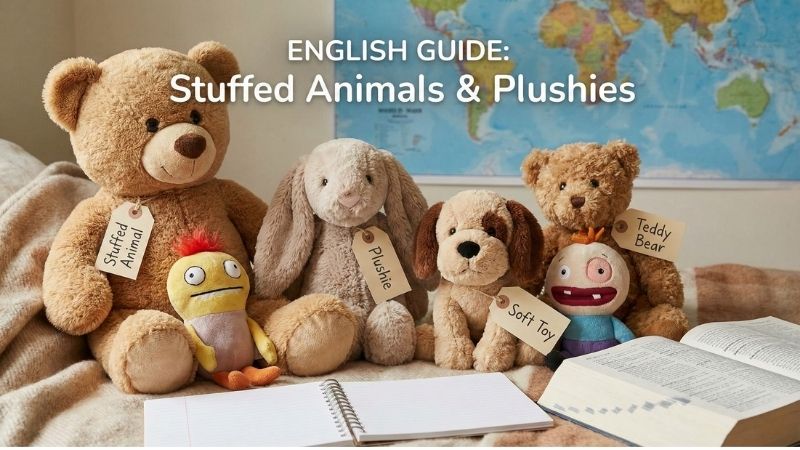 ぬいぐるみは英語で？サムネイル