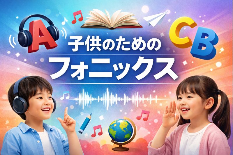 子供のフォニックスはいつから?サムネイル