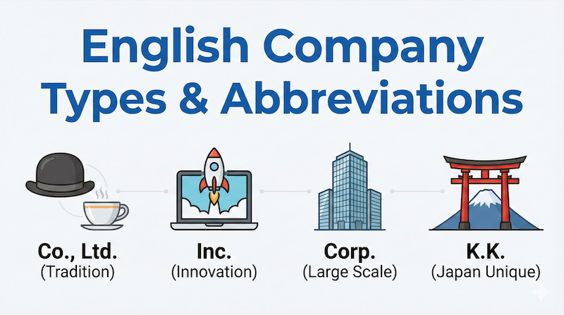 株式会社の英語表記　サムネイル