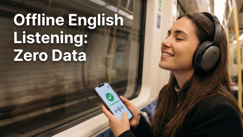 オフラインで使える英語リスニングアプリ サムネイル