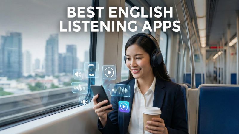 英語リスニング・聞き流しアプリおすすめ サムネイル