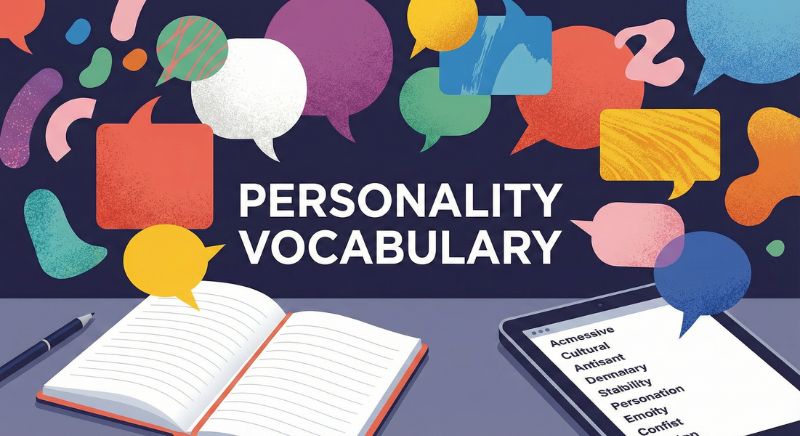 性格・人柄を表す英単語 サムネイル